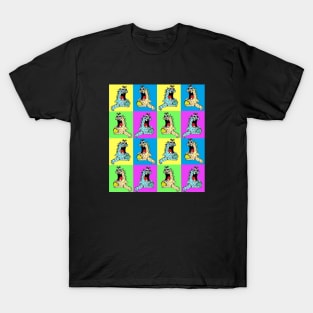 Dino Pop Art by LowEndGraphics T-Shirt